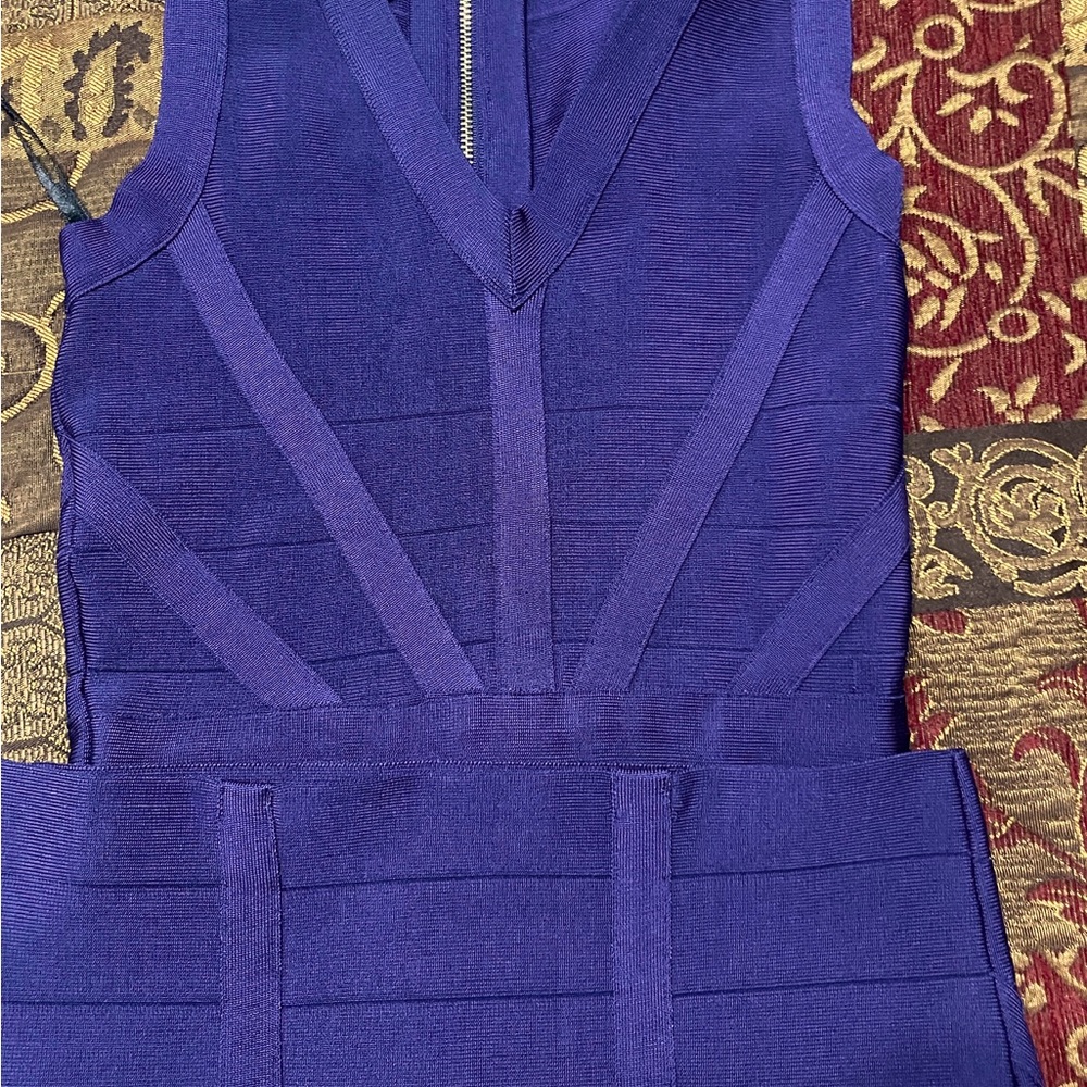 Bebe bandage dress purplish (eggplant)